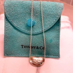 Tiffany and co pea necklace